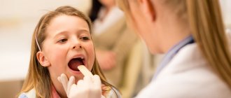 treatment of sore throat in children