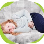 Infection with worms in children